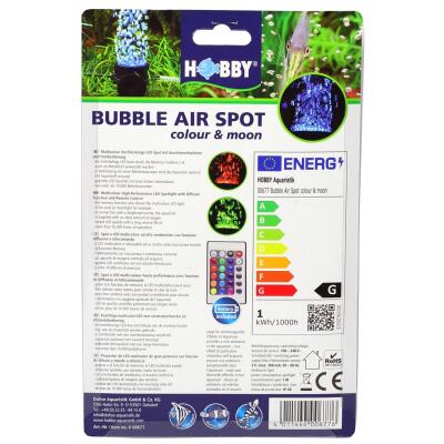 Розпилювач з LED освітленням Hobby Bubble Air Spot colour & moon (00677)