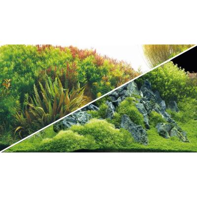 Задній фон Hobby Planted River/Green Rocks 60x30см (31043)