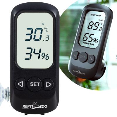 Гігрометр - термометр цифровий Repti-Zoo Digital Alarm Thermometer Hygrometer (SH129)