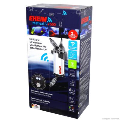 Стерилізатор з Wi-Fi управлінням Eheim reeflexUV+e 500 (3732210)