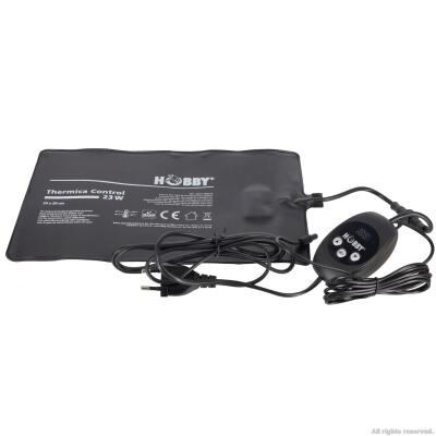 Нагрівальний мат водонепроникний з контролером Hobby Thermica Control 23 Ват IP67 30x20см (37126)