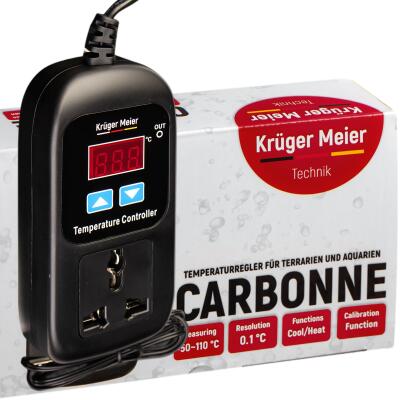 Цифровий термостат Kruger Meier Carbonne 1500Вт. для тераріуму
