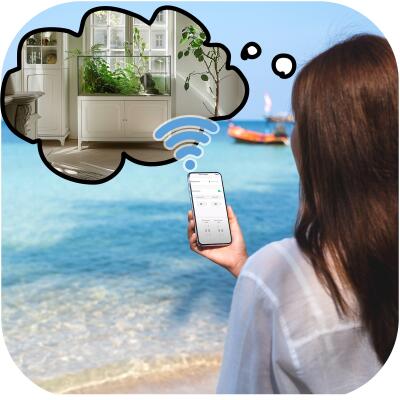Генератор туману зовнішній з Wi-Fi Repti-Zoo Smart Wi-Fi Humidifier (ZTF03M)