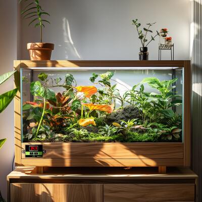 Нагрівальний мат з термостатом Terrario Amantea 2.0 5W 14x15см