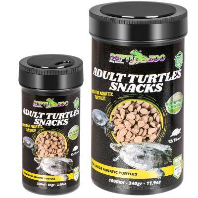 Корм для водних черепах Repti-Zoo Adult Turtle Snacks 250мл.