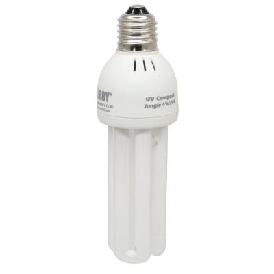 Люмінесцентна лампа Hobby UV Compact Jungle 4 % UV-B, 23 W (37333)