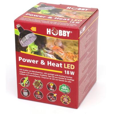Лампа LED для тераріумів Hobby Power + Heat LED 18 W (37588)