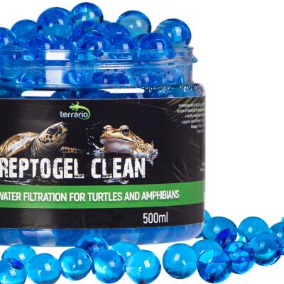 Бактерії в гельових кульках для черепах і рептилій Terrario ReptoGel Clean 500мл.