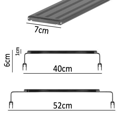 Світильник LED 40-50см для тераріумів з контролером часу Terrario ReptoRay 12W