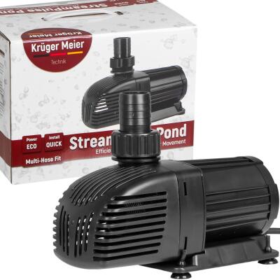Енергоефективний насос для ставка Kruger Meier StreamPulse Pond 8000 л/год із захистом