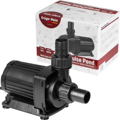 Енергоефективний насос для ставка Kruger Meier StreamPulse Pond 8000 л/год із захистом