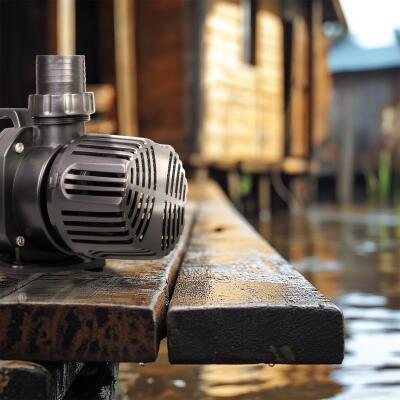 Энергоэффективный насос для пруда Kruger Meier StreamPulse Pond 20000 л/ч с защитой