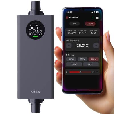 Нагрівач зовнішній Chihiros Heater Pro 16/22мм, 10-1000W з керуванням через додаток