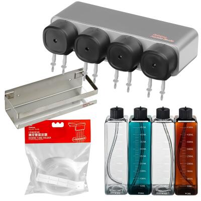 Полный комплект автоматической системы дозирования Chihiros Dosing System для аквариума (помпа, бутылки, держатель, шланг)