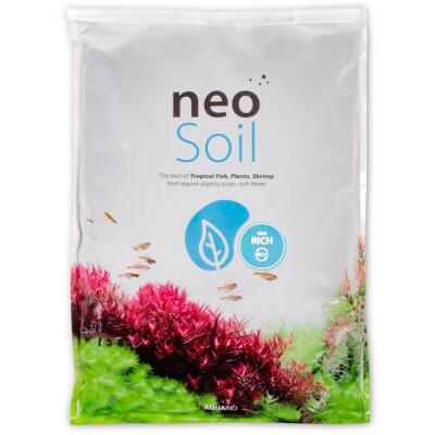 Грунт активный для аквариума Neo Soil Plant No CO2 RICH 8л. - без потребности в CO₂