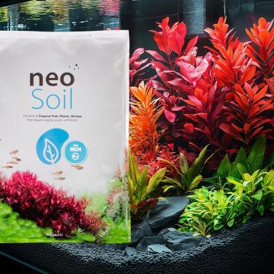 Грунт активный для аквариума Neo Soil Plant No CO2 RICH 8л. - без потребности в CO₂