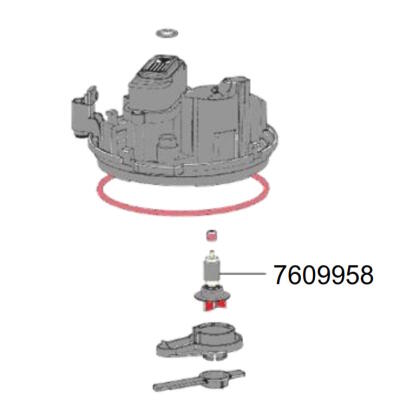 Ротор (імпеллер) для зовнішнього фільтру Eheim classicVARIO+e 250 (2214) (7609958)