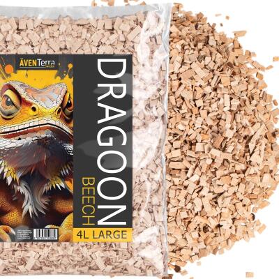 Натуральна деревна підстилка Aventerra DRAGOON Beech Large 4л для рептилій, павуків і гризунів