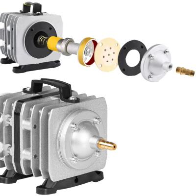 Компресор Kruger Meier OxyPure Breeze 2400 для ставка 1200 л/год з розподільником на 6 виходів