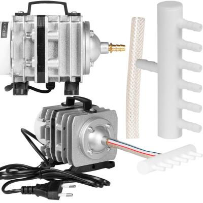 Компресор Kruger Meier OxyPure Breeze 2400 для ставка 1200 л/год з розподільником на 6 виходів