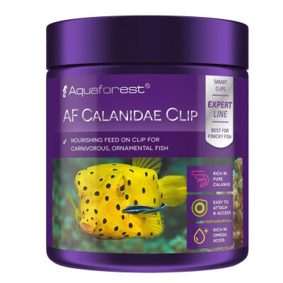 Корм для морських риб Aquaforest AF Calanidae Clip 100 г - натуральний кліп-корм з планктоном Calanus