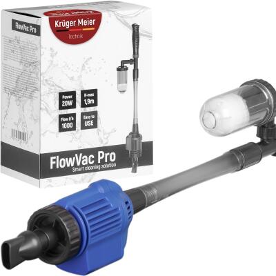 Сифон для акваріума Kruger Meier FlowVac Pro 4-в-1