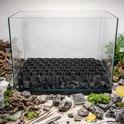 Решітка під ґрунт Kruger Meier Hardscape Grid 60x40 см для захисту дна акваріум