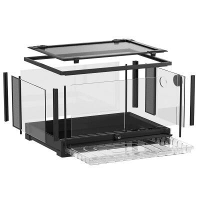 Тераріум Repti-Zoo 90x45x45 см (CRK0119) - скляний тераріум для рептилій та амфібій
