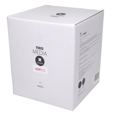 Наповнювач для біофільтрації зі зниженням pH Aquario Neo Media Soft L Premium Quad 5 л