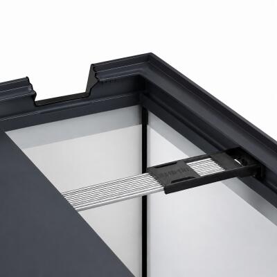 Акваріум Eheim vivaline LED 144 anthracite 80×40×45 см з LED, фільтром і нагрівачем, без тумби (0613109)