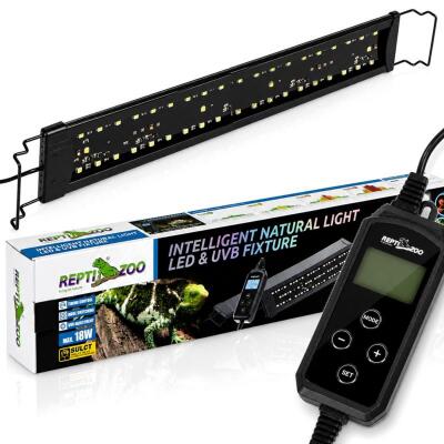Светильник LED UVB Repti-Zoo Natural Light LED UVB 18W 56-64 см для террариума с контроллером