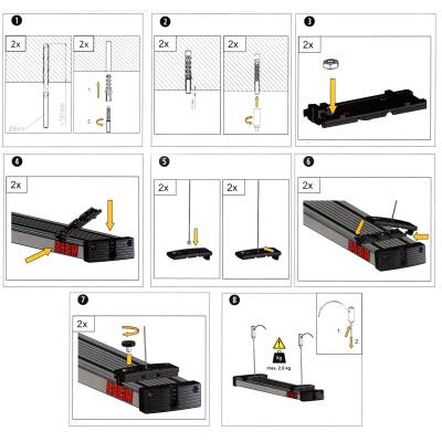 Трос підвіски на один світильник Eheim PowerLED+ (4200060)
